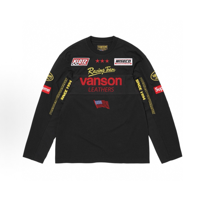 SUPREME X Vanson Leathers SS26 Top Tee FZTX5758