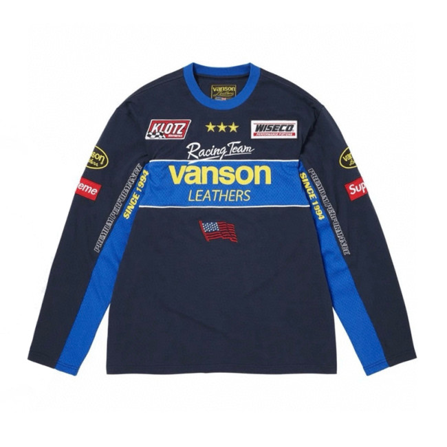SUPREME X Vanson Leathers SS26 Top Tee FZTX5758