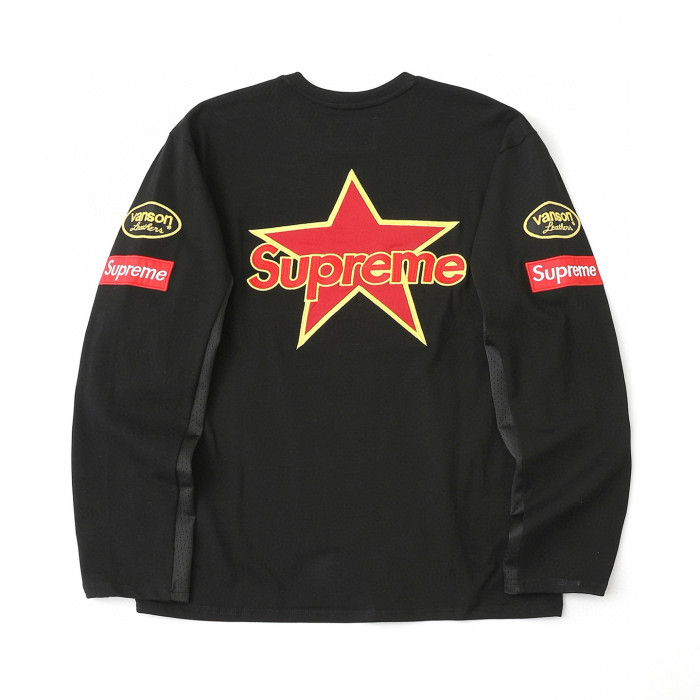 SUPREME X Vanson Leathers SS26 Top Tee FZTX5758