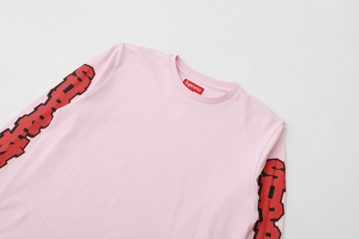 SUPREME SS26 Cracked Sleeve L/S Top Tee FZTX5757