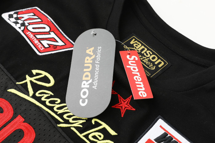 SUPREME X Vanson Leathers SS26 Top Tee FZTX5758