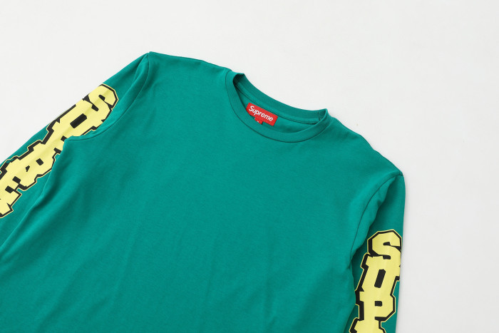 SUPREME SS26 Cracked Sleeve L/S Top Tee FZTX5757