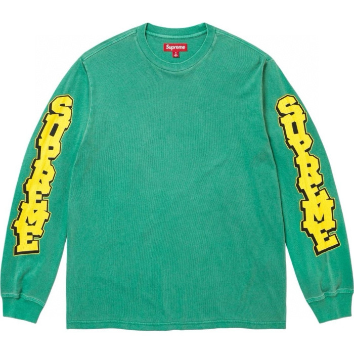SUPREME SS26 Cracked Sleeve L/S Top Tee FZTX5757