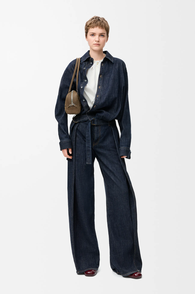 Loewe Anagram Denim shirts Jacket FZJK2435