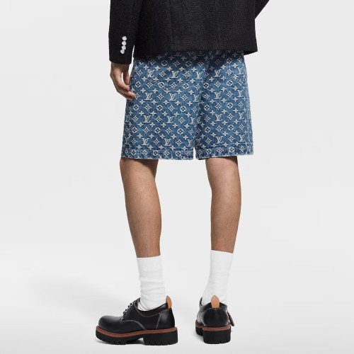 LV Monogram Denim Shorts FZKZ1694