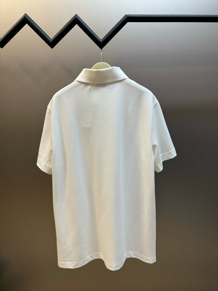Burberry EKD Check Cotton Polo Shirt FZTX5433