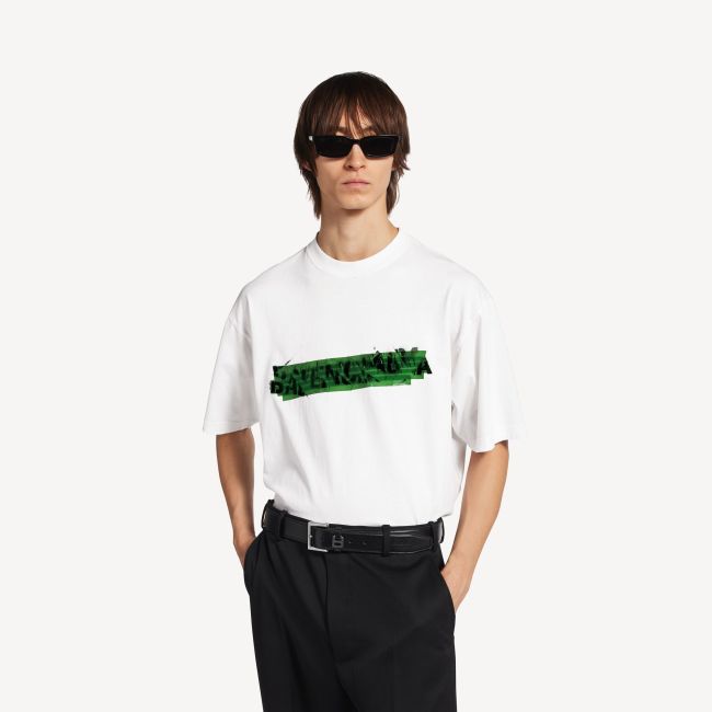 BALENCIAGA MESSY SPRAY Tee FZTX5652