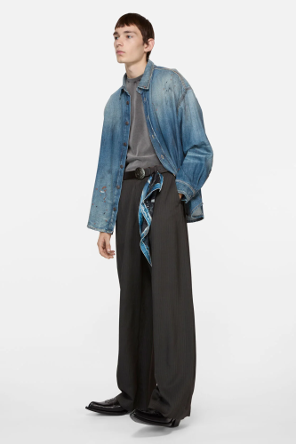 Acne studios DENIM BUTTON-UP SHIRT FZCS606