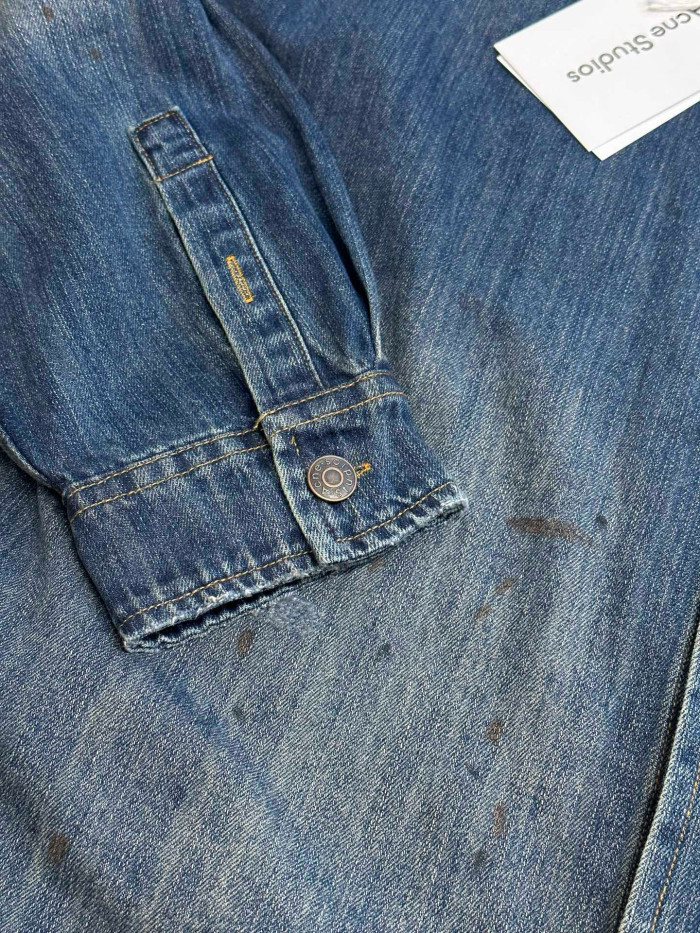 Acne studios DENIM BUTTON-UP SHIRT FZCS606