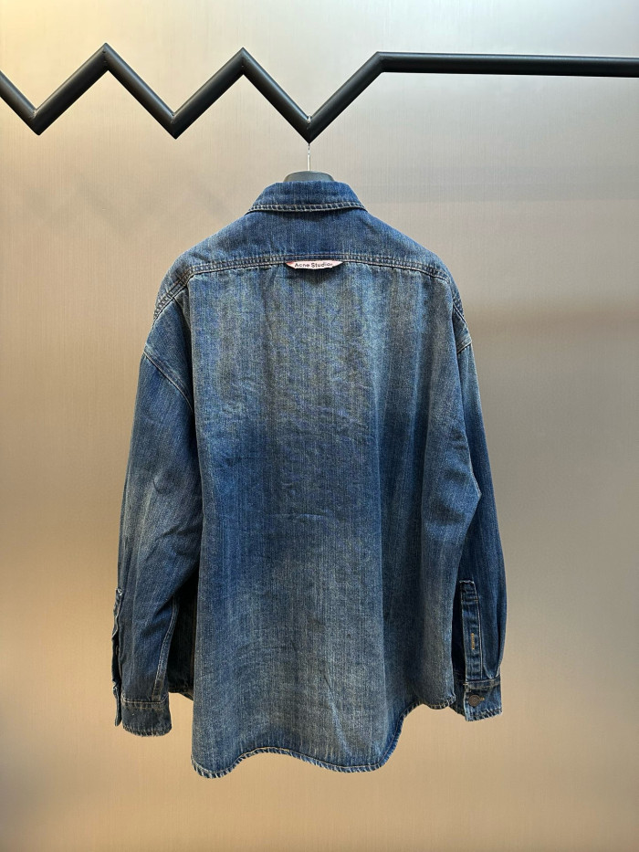 Acne studios DENIM BUTTON-UP SHIRT FZCS606