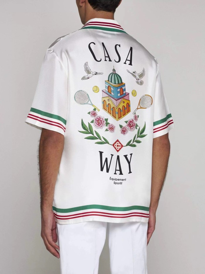 Casablanca Silk Shirts FZCS611