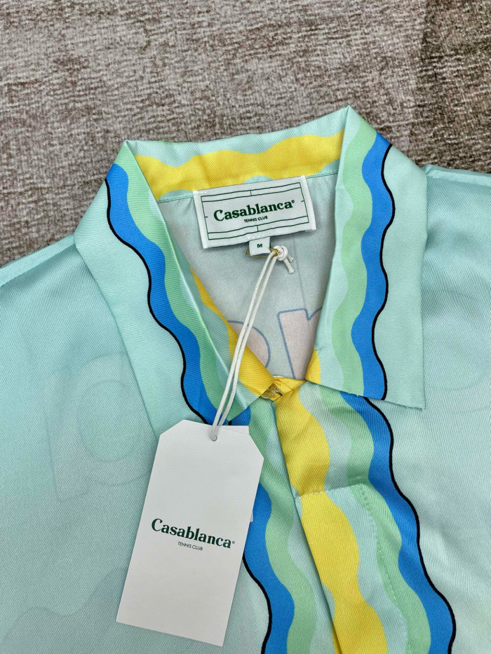 Casablanca ocean beach Shirts FZCS608