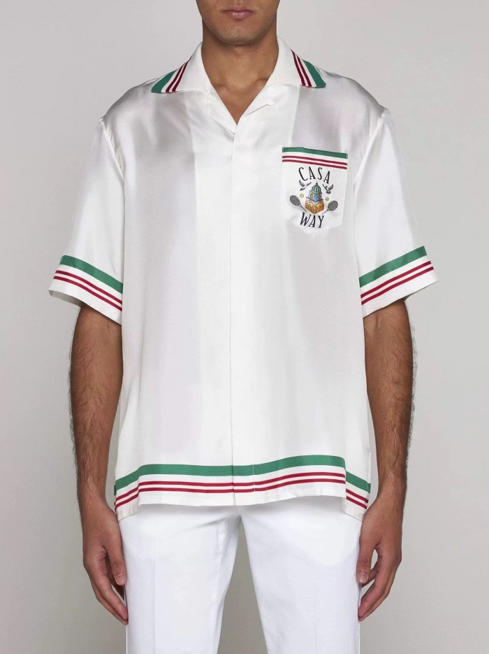 Casablanca Silk Shirts FZCS611