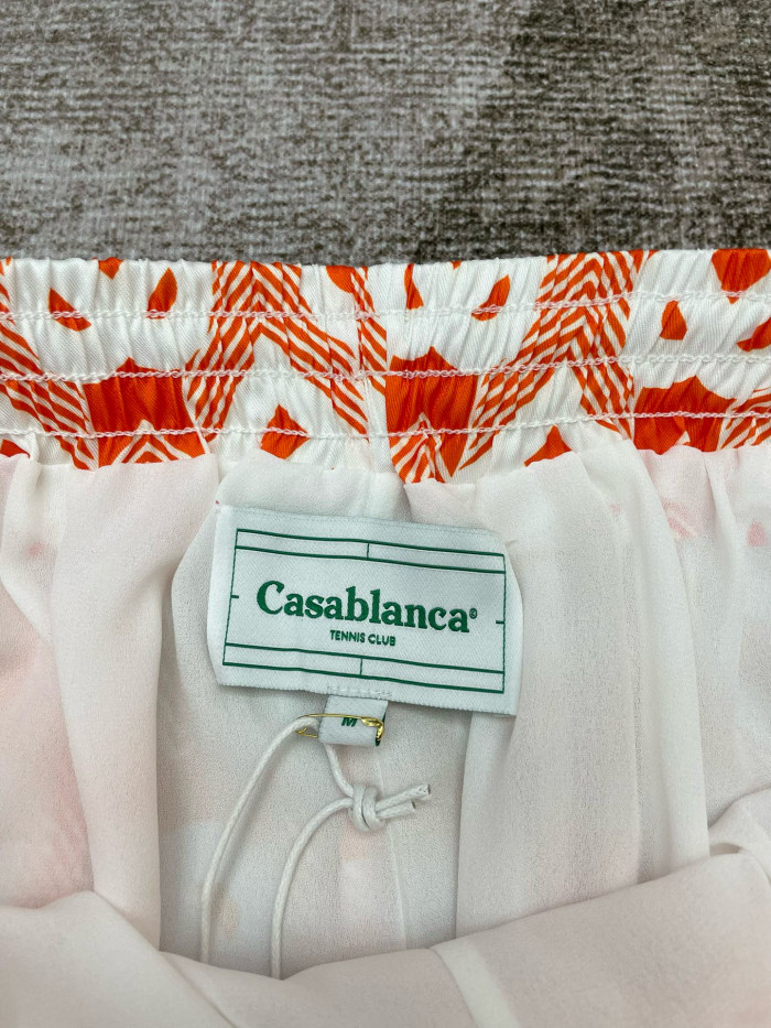 CASABLANCA Silk Suit Shorts Shirts FZTZ094