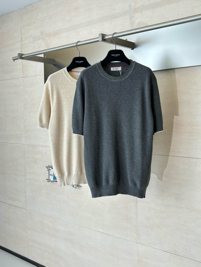 Brunello Cucinelli Knit tee FZTX5809