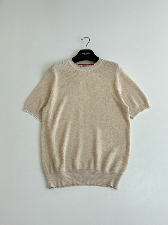 Brunello Cucinelli Knit tee FZTX5809