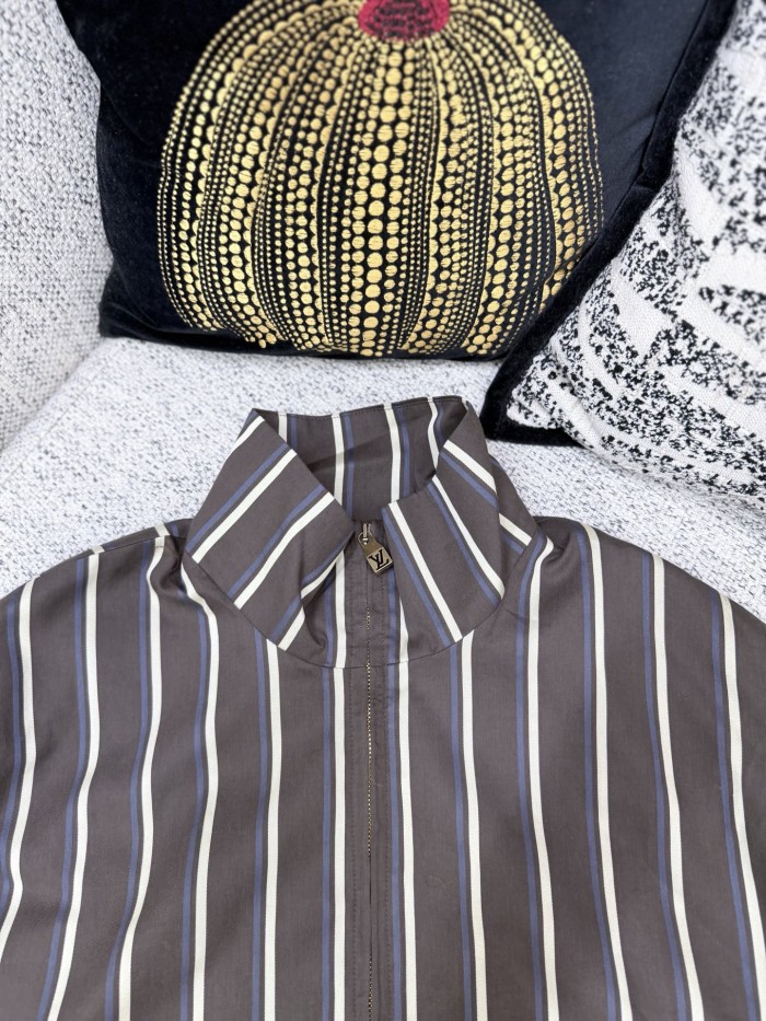 LV striped zipped track Jacket FZJK2445
