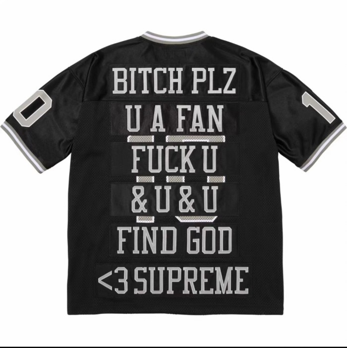 SUPREME SS26 WEEK1 Find God Football JERSEY FZTX5816
