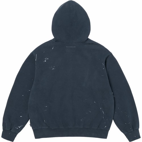 Supreme X Maison Margiela MM6 Box Logo Zip Up Hooded Sweatshirt FZWY2017