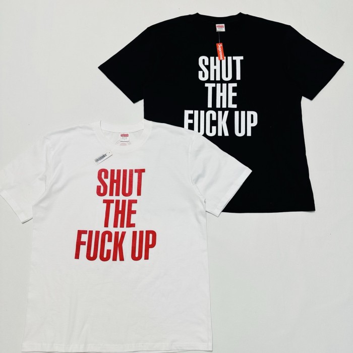 SUPREME X NUMBER NINE SHUT UP TEE FZTX5829