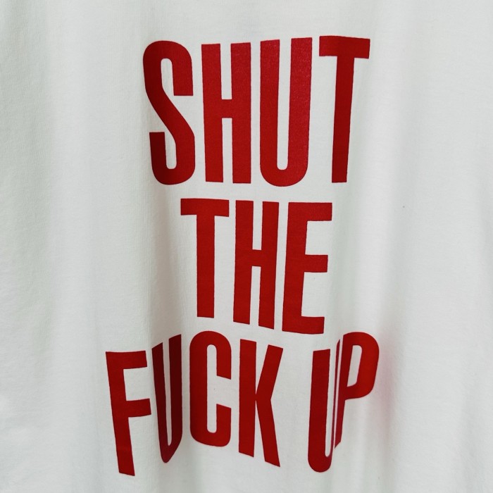 SUPREME X NUMBER NINE SHUT UP TEE FZTX5829