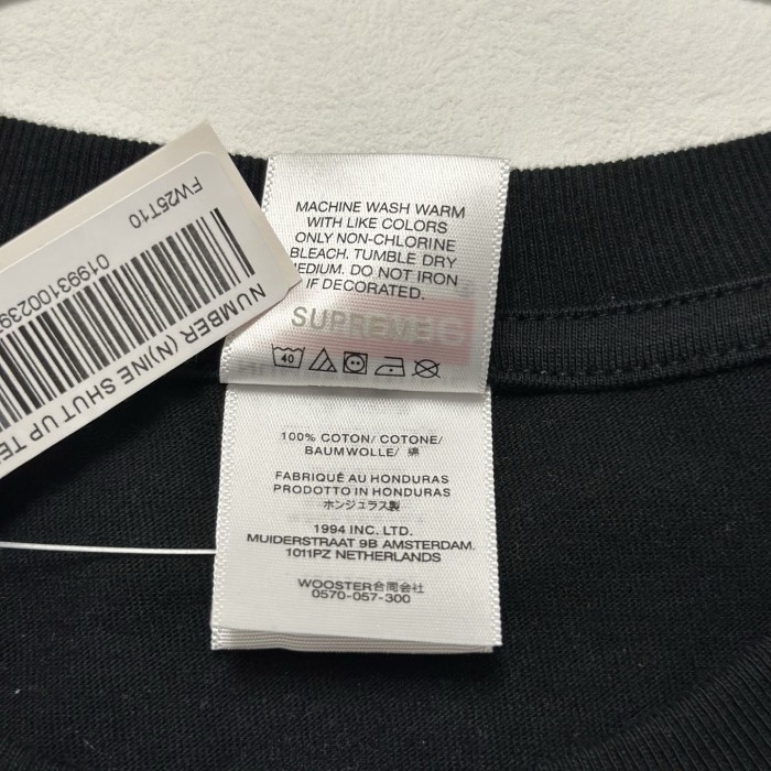 SUPREME X NUMBER NINE MANSON TEE FZTX5828