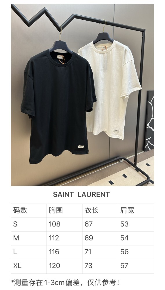 YSL SLP SAINT LAURENT tee FZTX5826