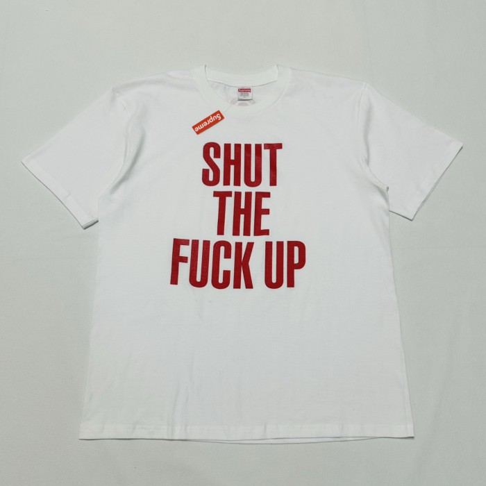 SUPREME X NUMBER NINE SHUT UP TEE FZTX5829