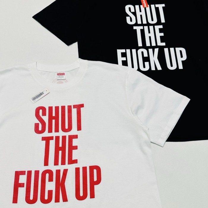 SUPREME X NUMBER NINE SHUT UP TEE FZTX5829