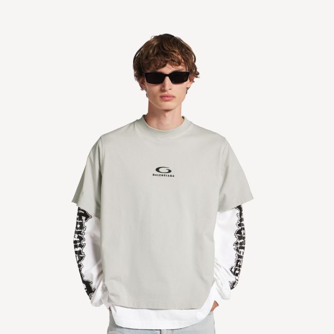 Balenciaga HYBRID DOUBLE LS Tee FZTX5836