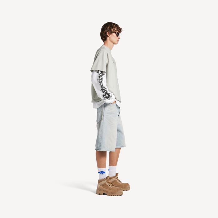 Balenciaga HYBRID DOUBLE LS Tee FZTX5836