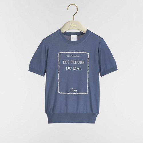 Dior Book Cover Knit T-Shirts tee FZTX5851