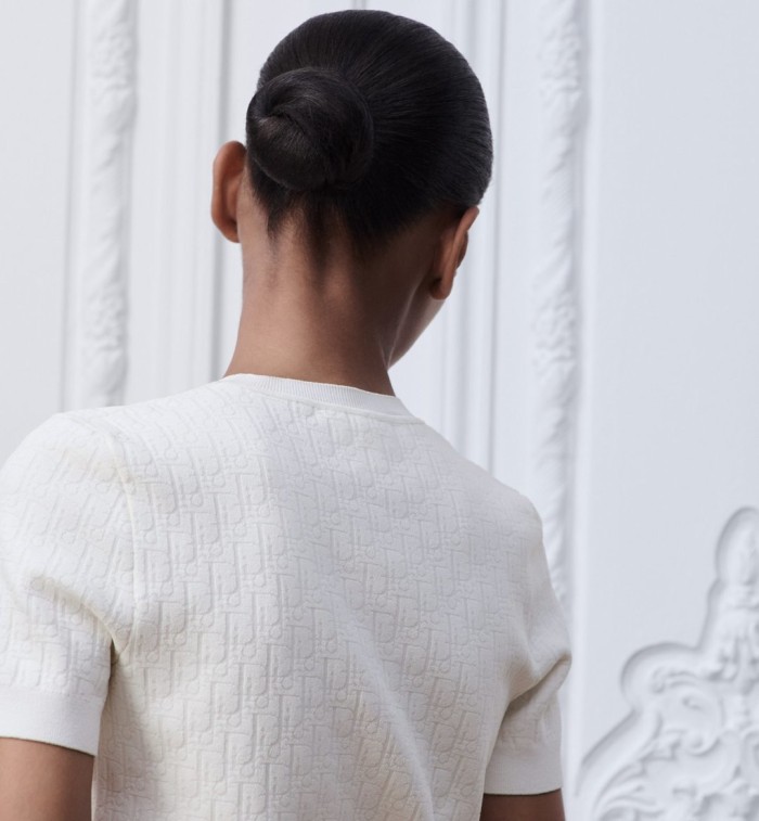 Dior Oblique Knit T-Shirts tee FZTX5850