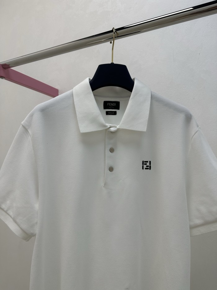 Fendi FF Selleria Polo Tee FZTX5855