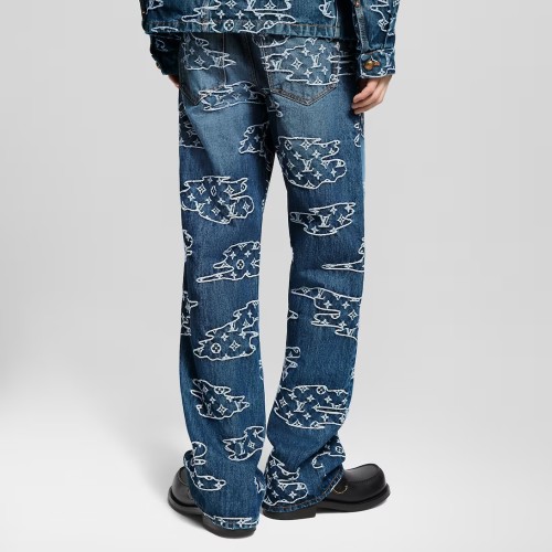 LV Monogram Clouds Jeans FZKZ1644