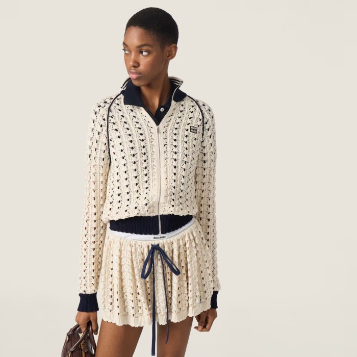 miumiu Knit suit Jacket dress FZTZ095