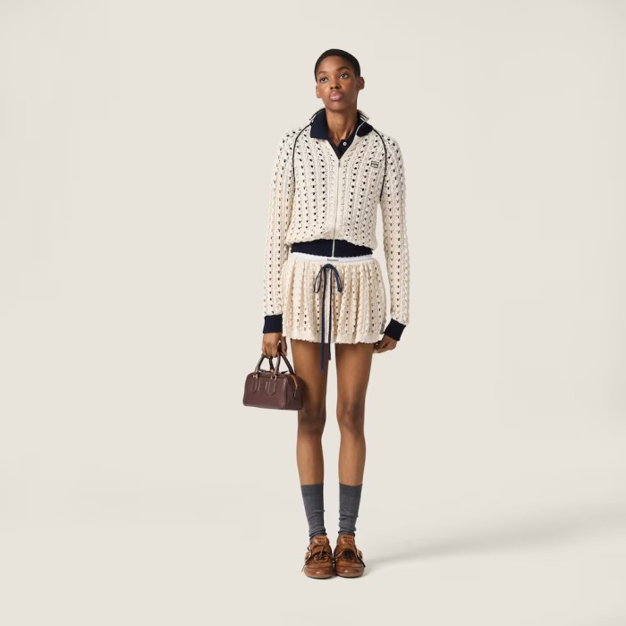 miumiu Knit suit Jacket dress FZTZ095