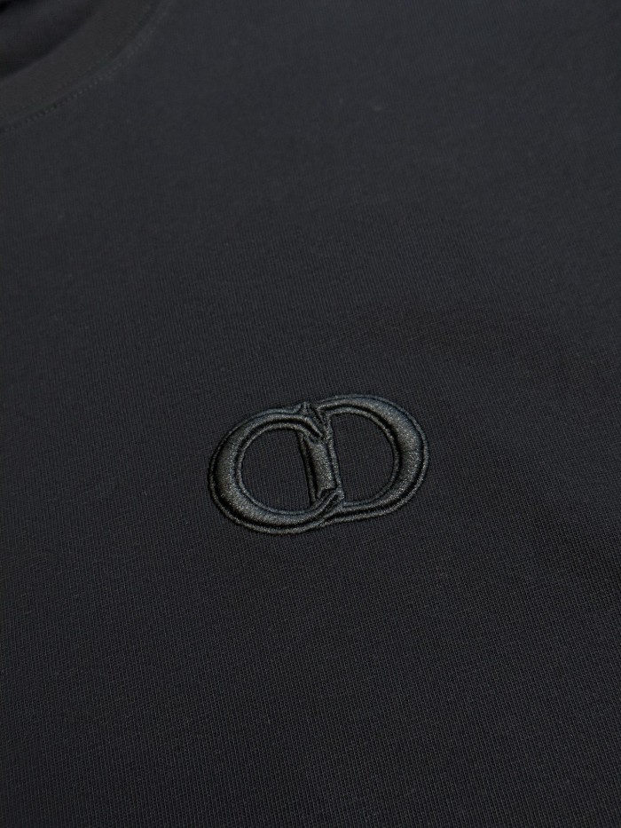 Dior CD embroidery tee FZTX5888