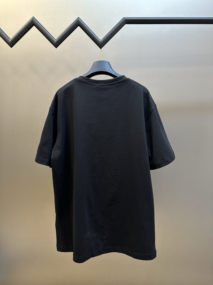 Dior CD embroidery tee FZTX5888