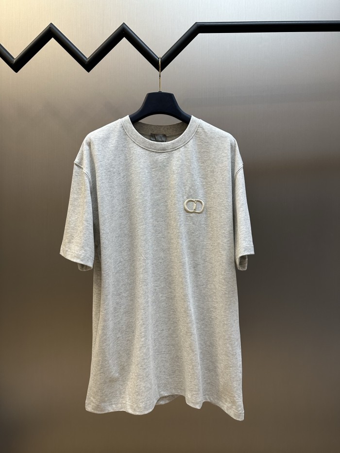 Dior CD embroidery tee FZTX5888
