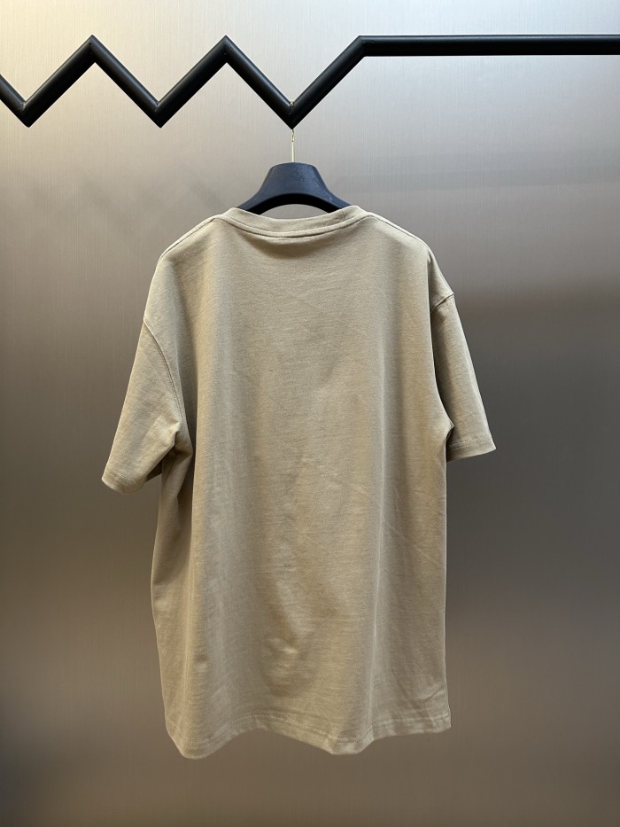 Dior CD embroidery tee FZTX5888