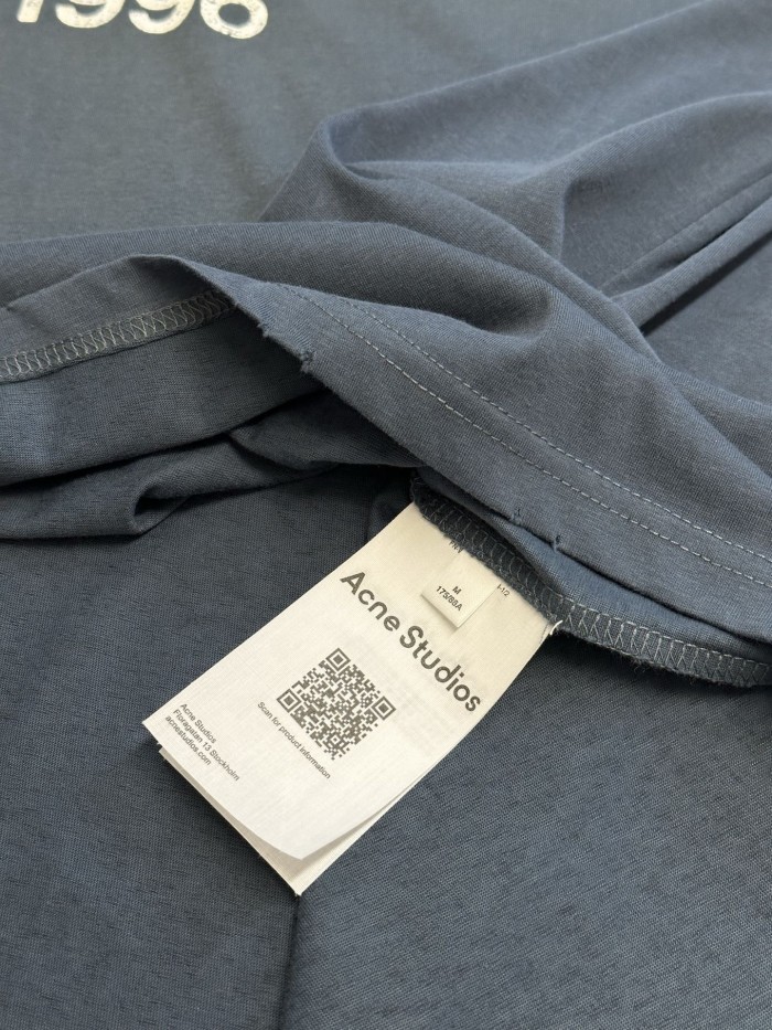 Acne studios Sprayed logo t-shirt tee FZTX5896
