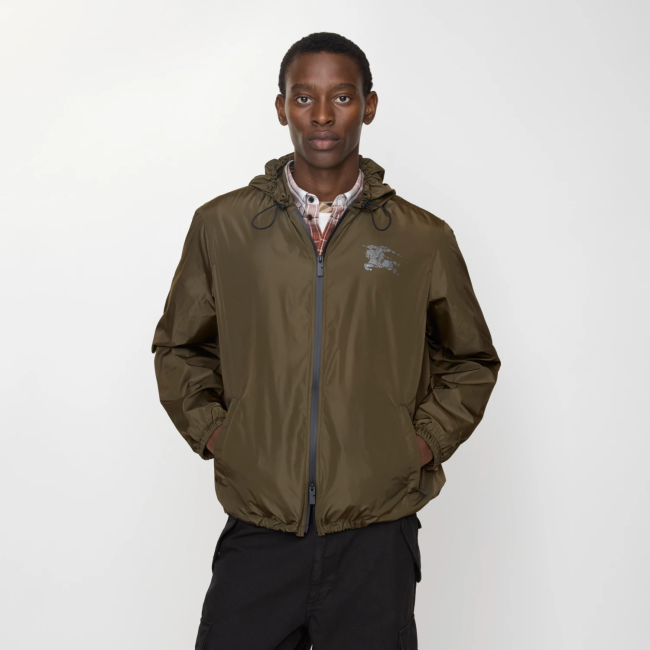 Burberry EKD Nylon Hooded Jacket FZJK2461