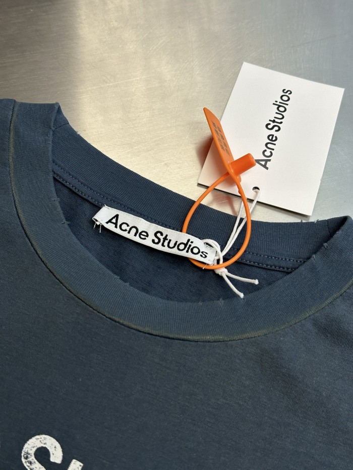 Acne studios Sprayed logo t-shirt tee FZTX5896