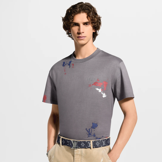 LV Louis Vuitton Paris graphic tee FZTX5899