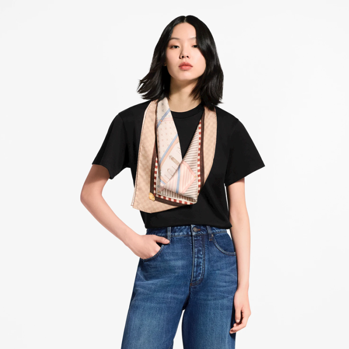 LV trunk scarf front t-shirt tee FZTX5915