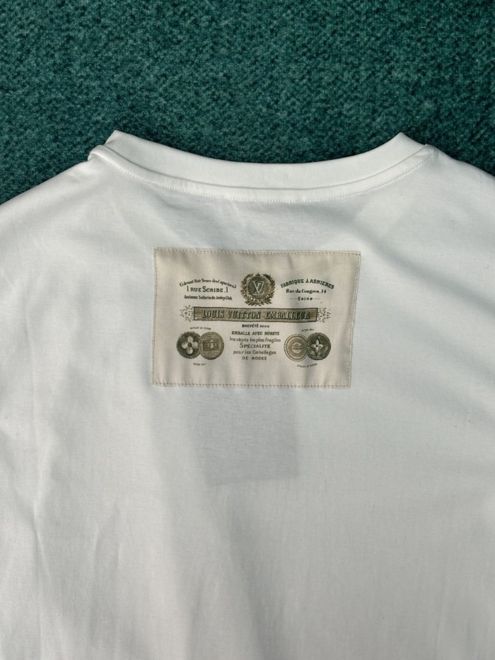 LV trunk scarf front t-shirt tee FZTX5915
