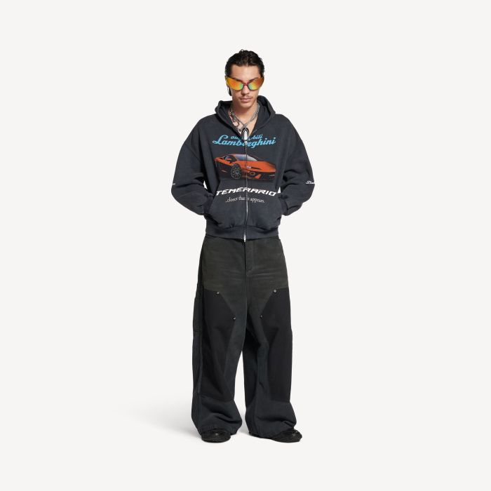 Balenciaga RIPPED OFF BAGGY Jeans FZKZ1813