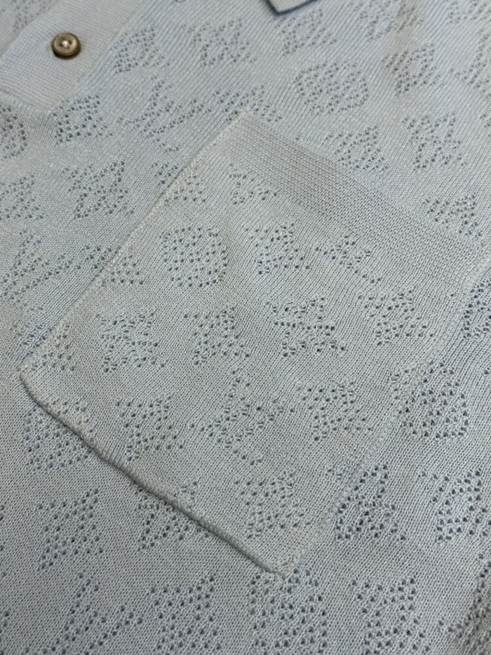 LV Monogram Knit Polo tee FZTX5921