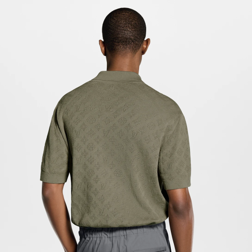 LV Monogram Knit Polo tee FZTX5921